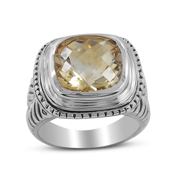 925 Sterling Silver Amethyst Ring