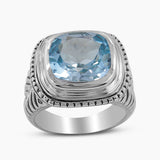 925 Sterling Silver Amethyst Ring