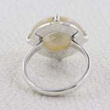 Natural Mother Fresh Pearl Silver Rings