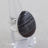 Hematite Ring 925 Sterling Silver