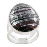 Hematite Ring 925 Sterling Silver