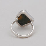 Beautiful & Natural Ocean Jasper 925 Sterling Silver Designer Ring