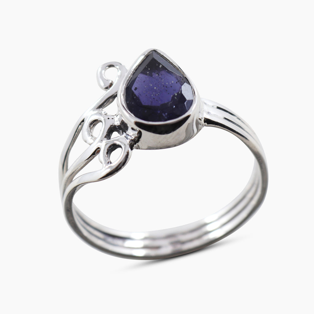 Iolite 925 Sterling Silver Ring