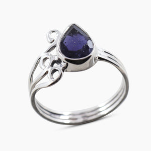Iolite 925 Sterling Silver Ring