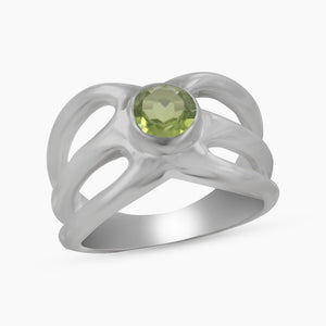 Iolite Silver Rings