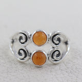 CARNELIAN SILVER RING