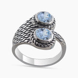 Amethyst Silver Rings