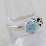 Larimar Silver Ring