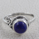 925 Silver Rainbow Moonstone Ring