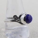 Rainbow Moonstone Silver Ring