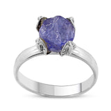 Tanzanite Silver Ring