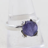 Tanzanite Silver Ring