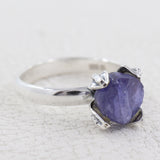 Tanzanite Silver Ring