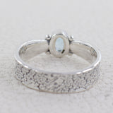 925 Sterling Silver Blue Topaz Rings