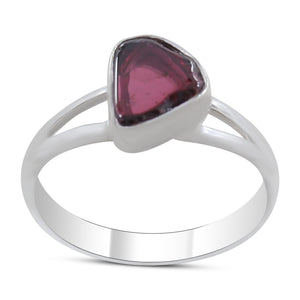 Natural Ethiopian Opal Silver Rings