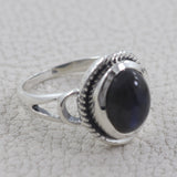 Spectrolite Gemstone 925 Sterling Silver Ring