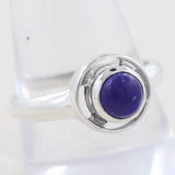 Natural Lapis Lazuli  Sterling Silver Ring