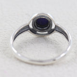 Natural Lapis Lazuli  Sterling Silver Ring