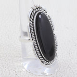 Black Onyx 925 Sterling Silver Ring