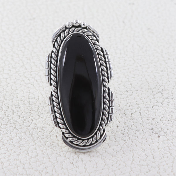 Black Onyx 925 Sterling Silver Rings